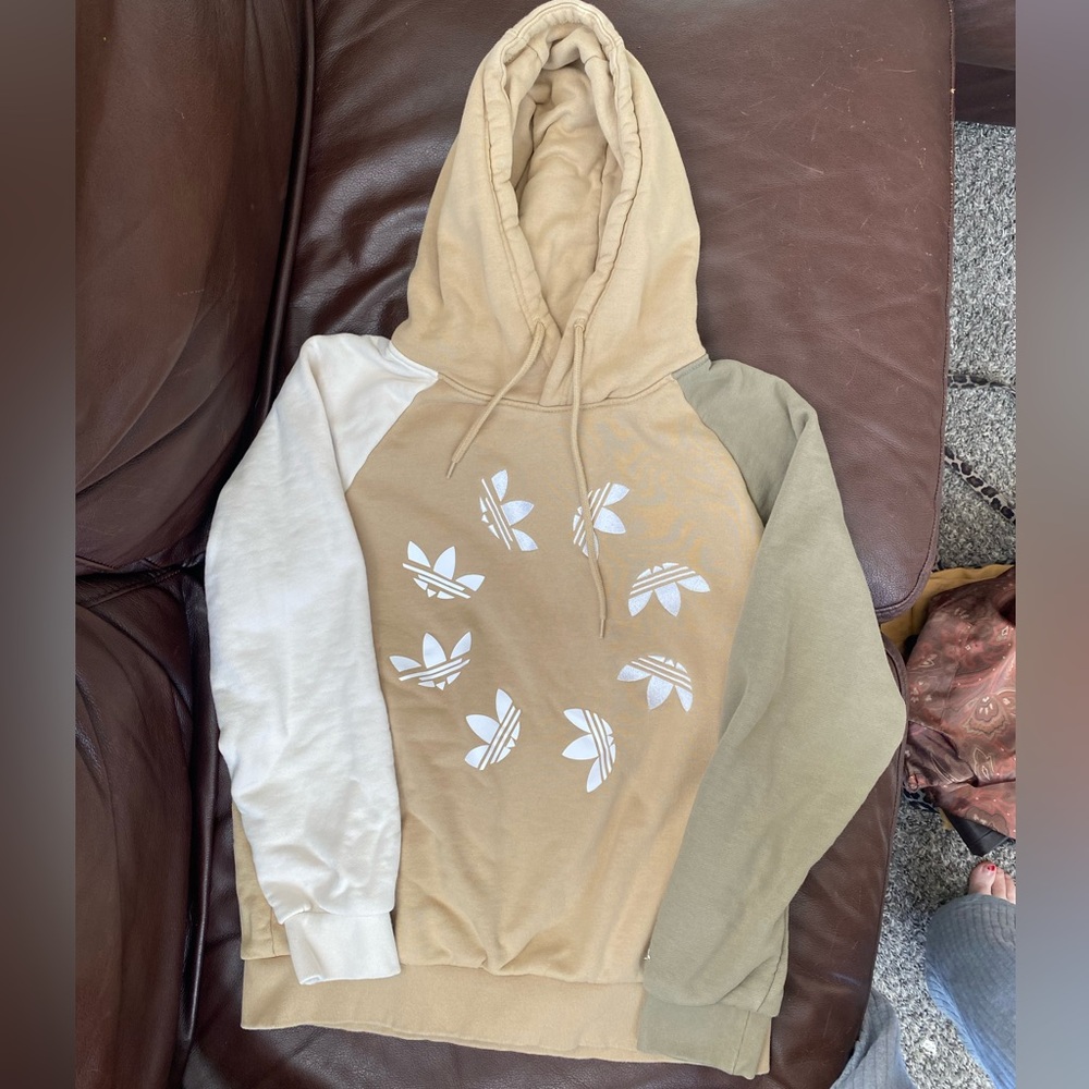 Earth-toned Adidas Hoodie